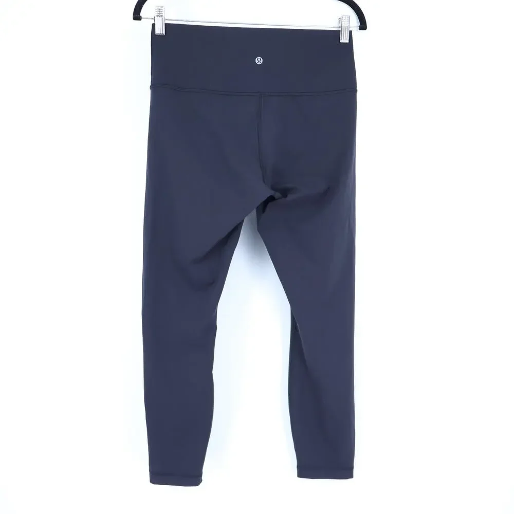 LULULEMON Luxtreme Wunder Under Legging Black High Rise Crop Women's 10
